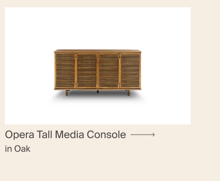 Opera Tall Media Console