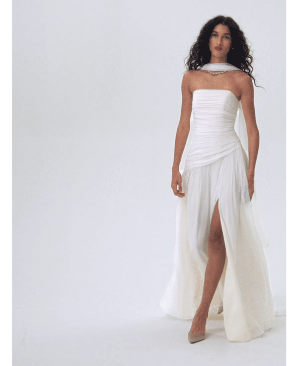 Aniela Silk Chiffon Dress