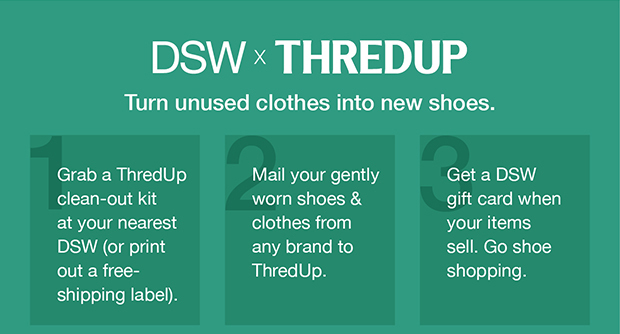DSW X Thredup