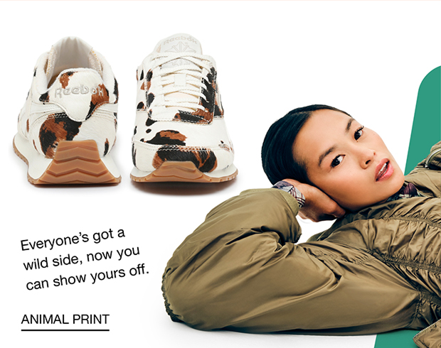 Everyone's got a wild side, now you can show yours off. | Animal Print