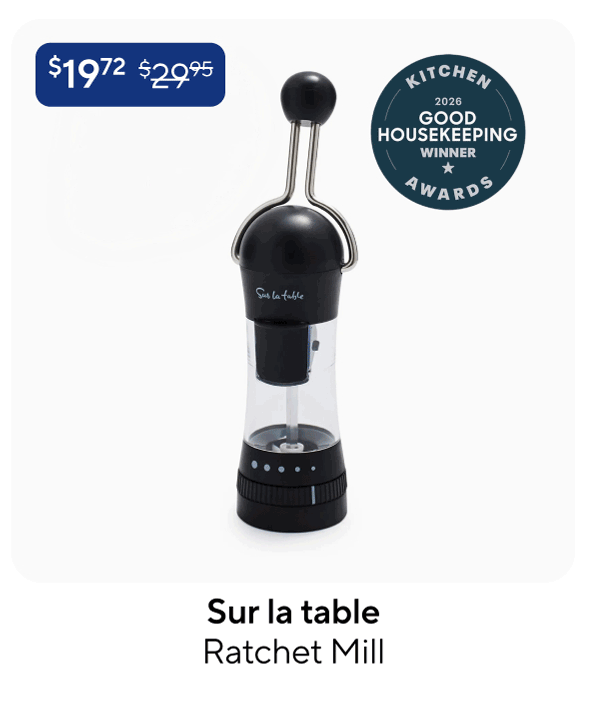 Sur la table Ratchet Mill