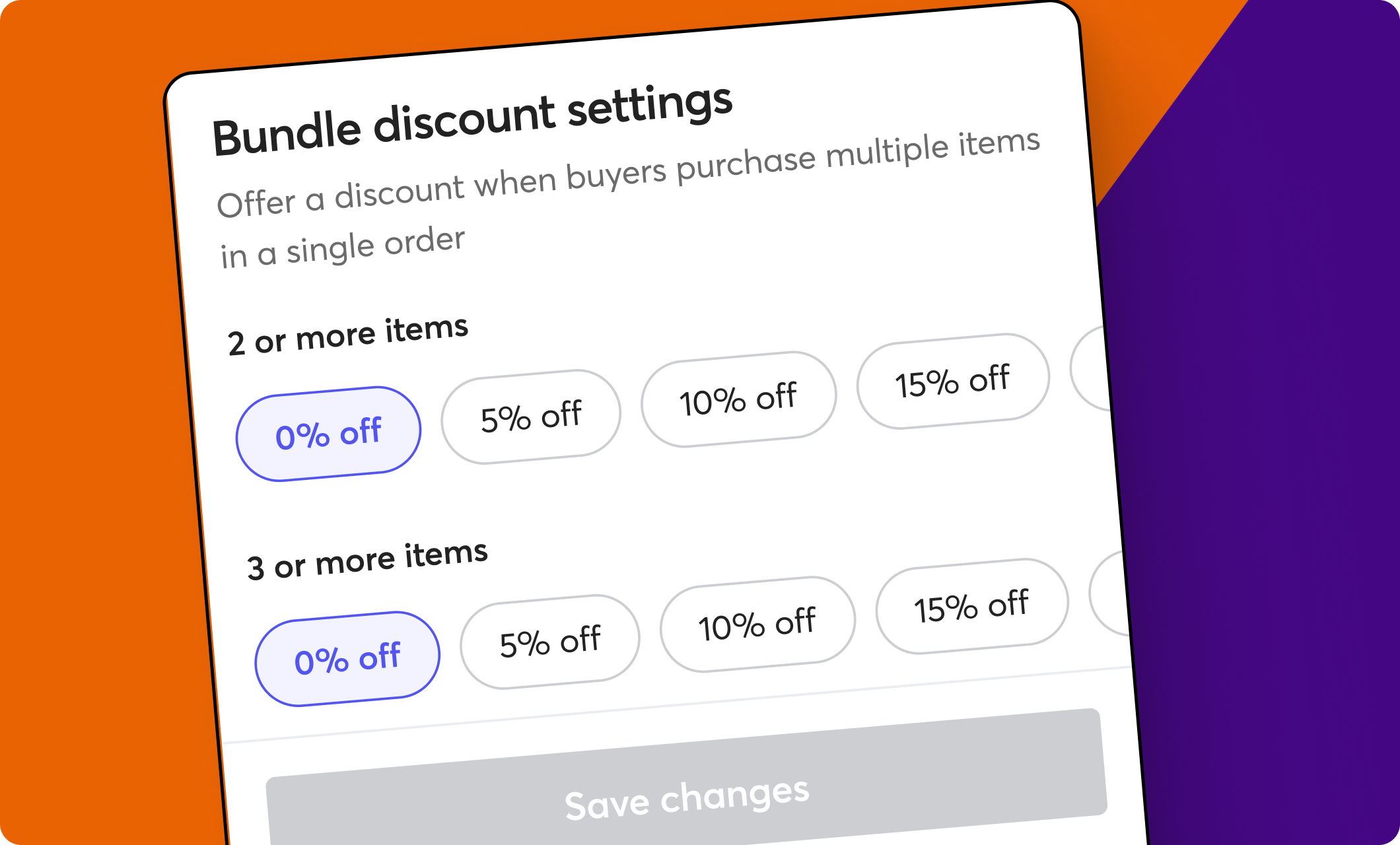 Bundle Discounts