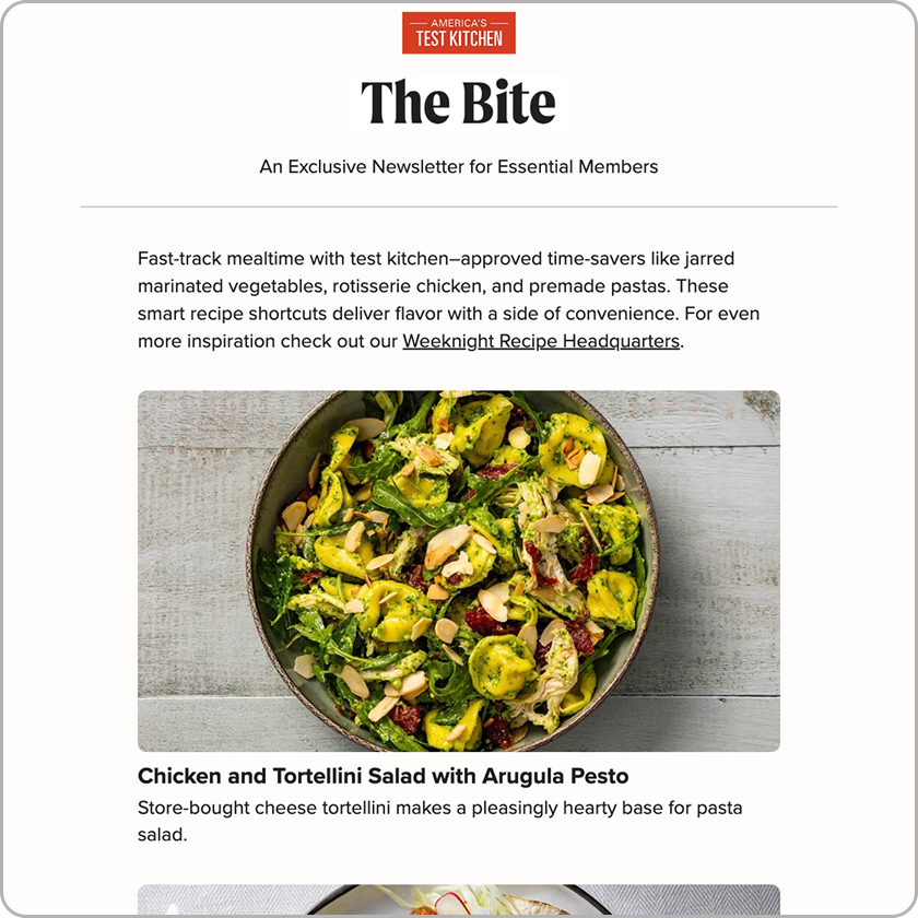 The Bite Newsletter for Members Only