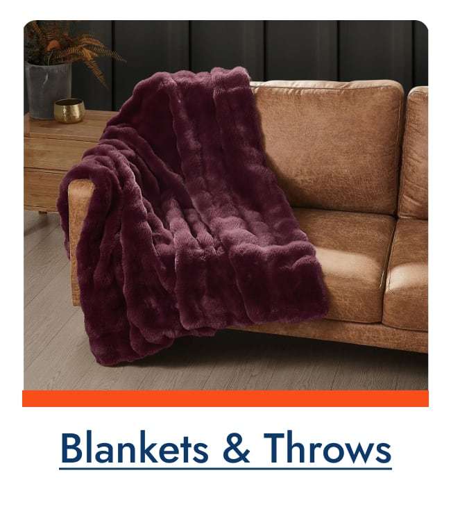 Save on Blankets & Throws