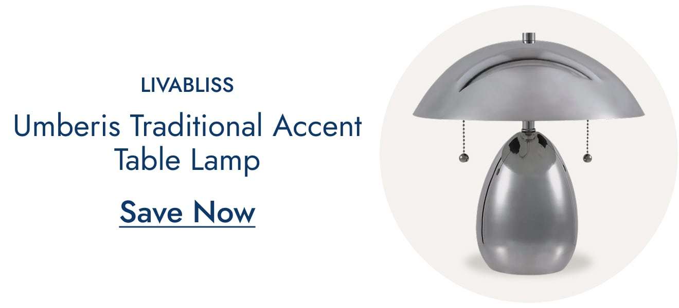 Livabliss Umberis Traditional Accent Table Lamp