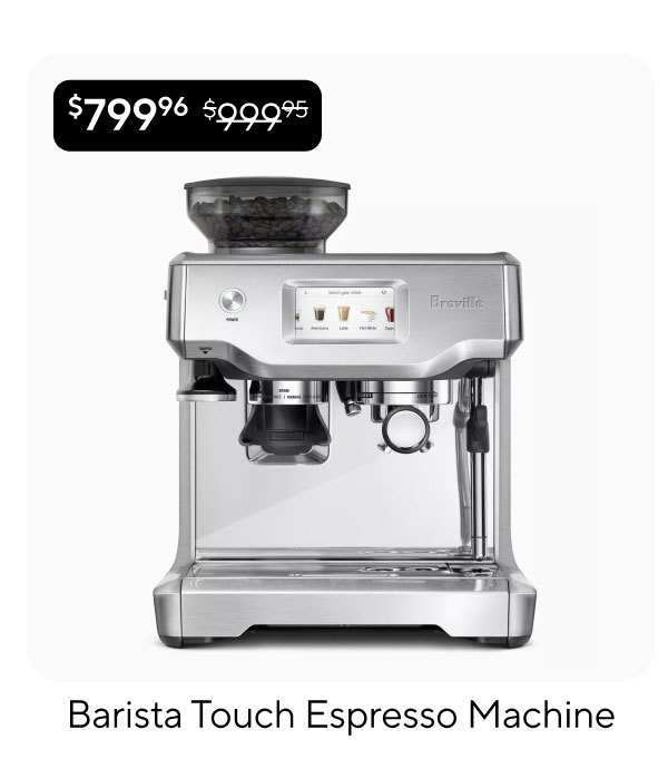 Breville Barista Touch Espresso Machine