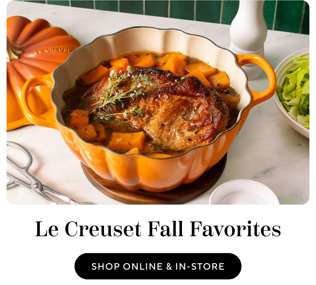 Le Creuset Fall Favorites
