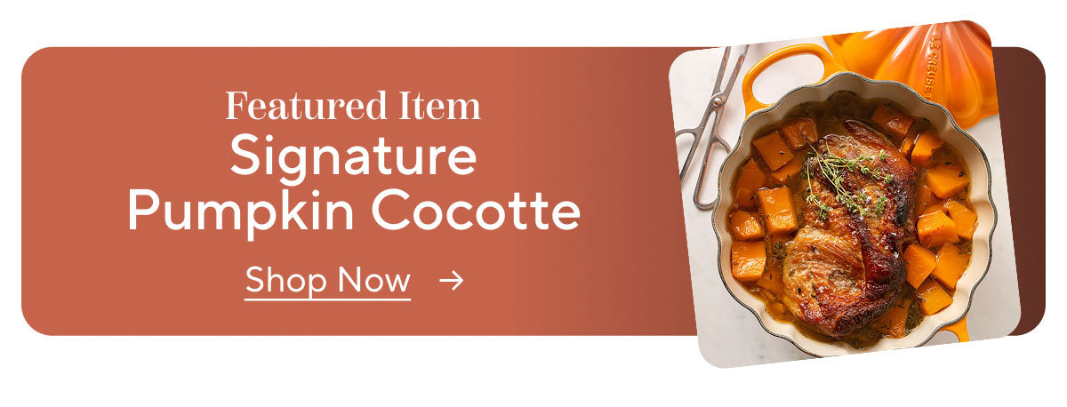 Le Creuset Signature Pumpkin Cocotte