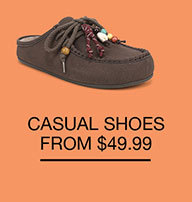 CASUAL SHOES FROM $49.99