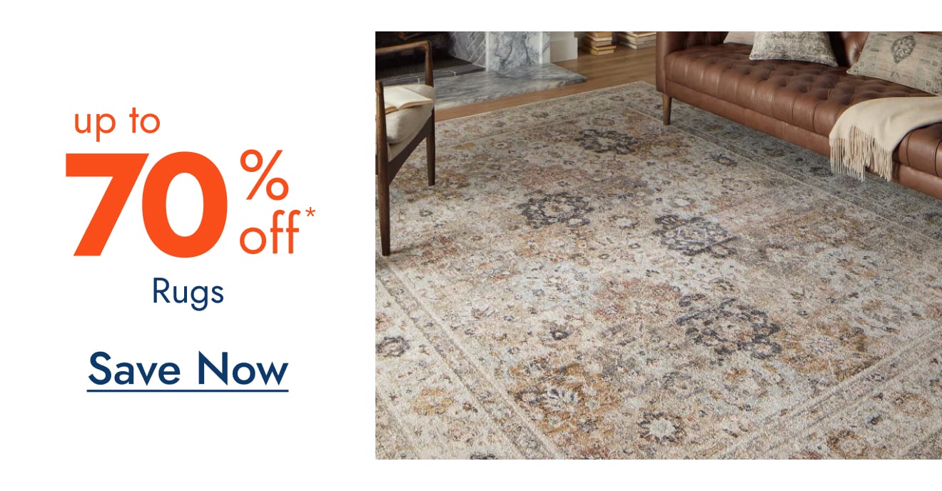 Rugs up to 70% off