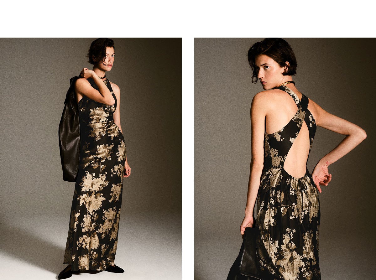 Anaiis Silk Dress