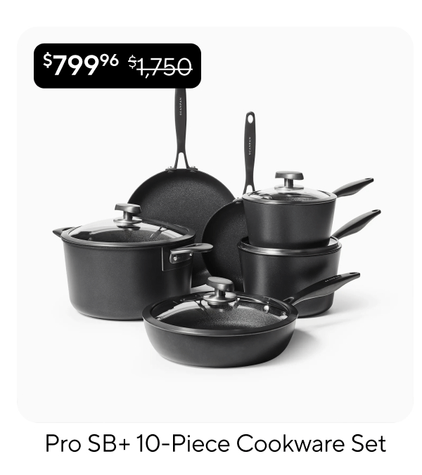 Scanpan Pro SB+ 10-Piece Cookware Set