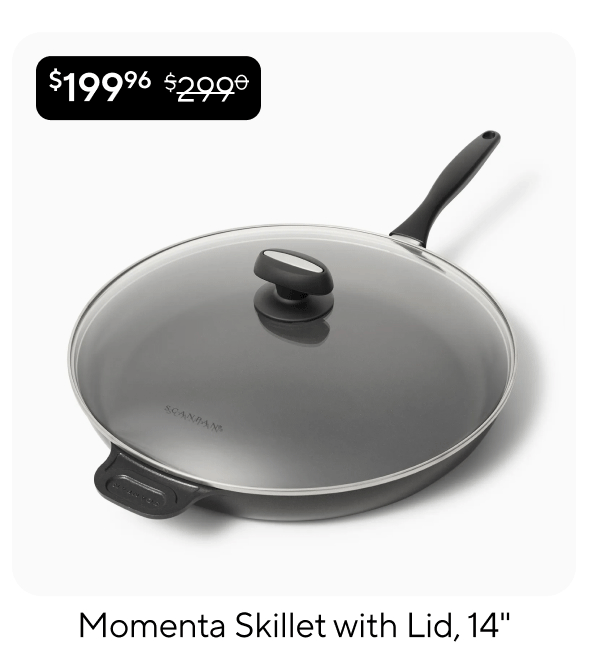 Scanpan Momenta Skillet with Lid, 14