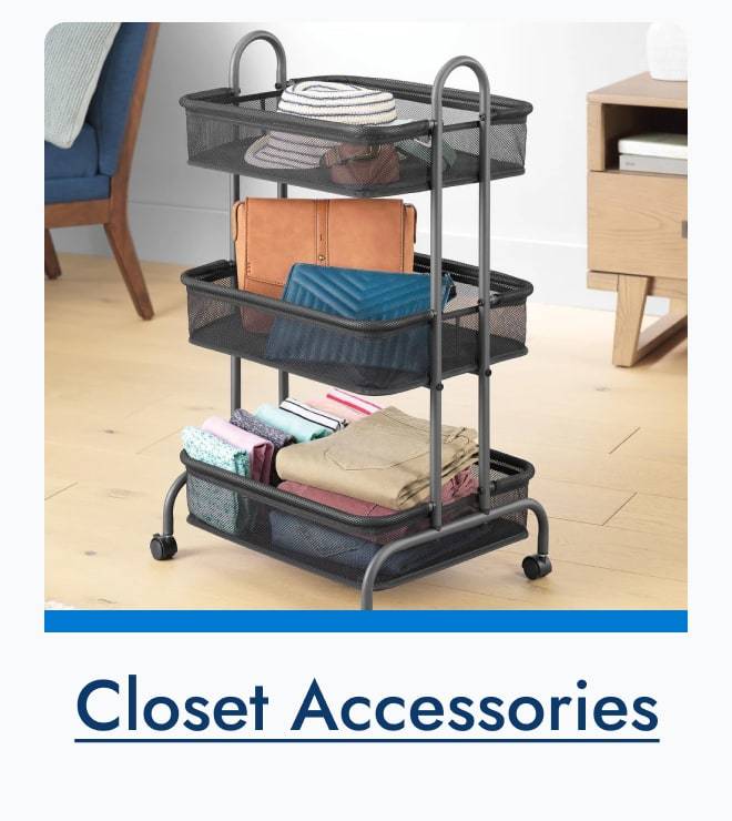 Save on Closet Accessories