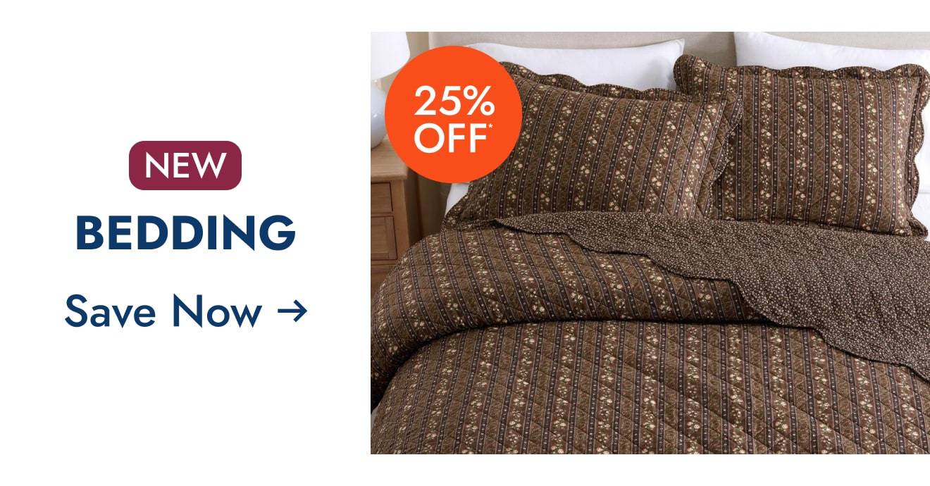 New Fall Bedding