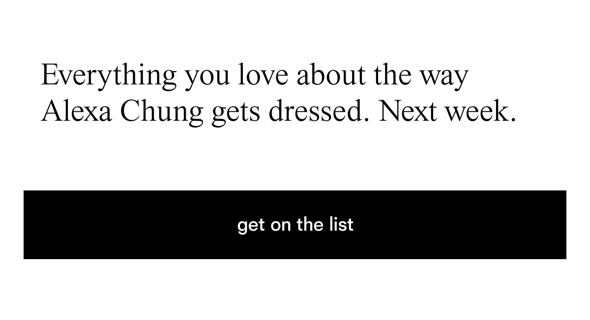 get on the list