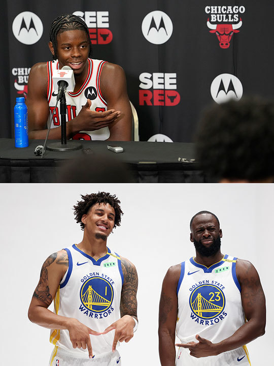 Caleb Wilson, Yaxel Lendeborg, Draymond Green