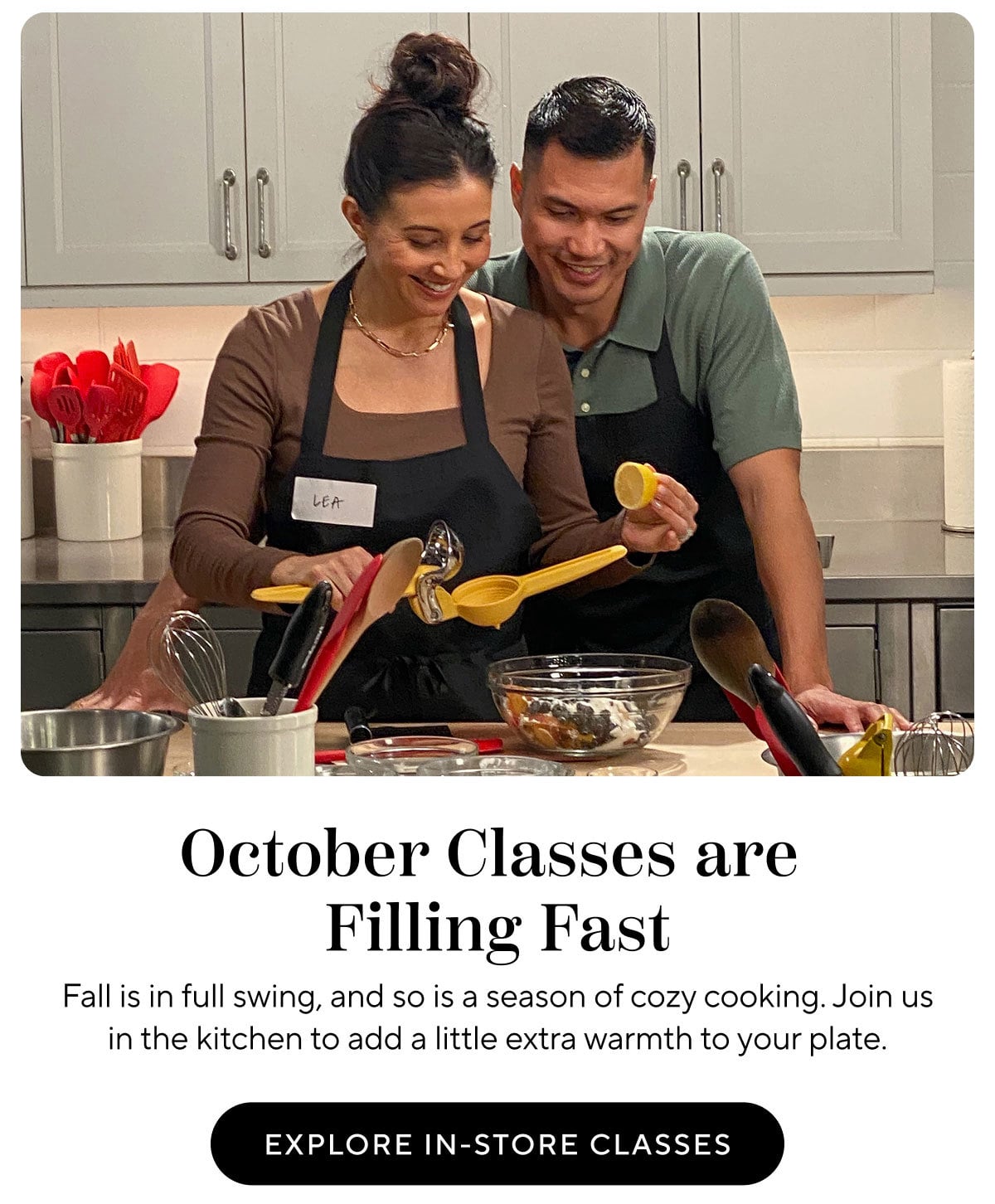 Explore In-Store Classes