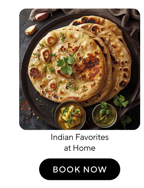Indian Favorites at Home