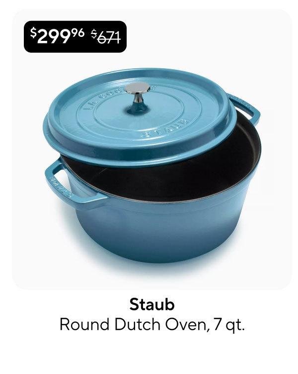 Staub Round Dutch Oven, 7 qt.