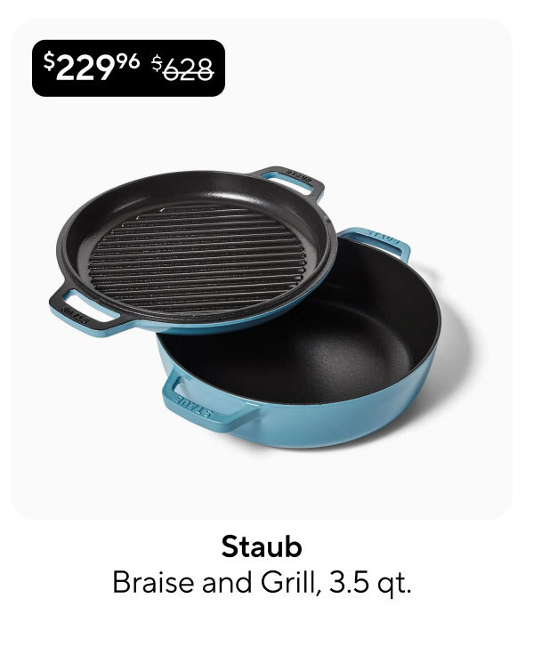 Staub Braise and Grill, 3.5 qt.