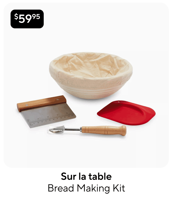 Sur la table Bread Making Kit
