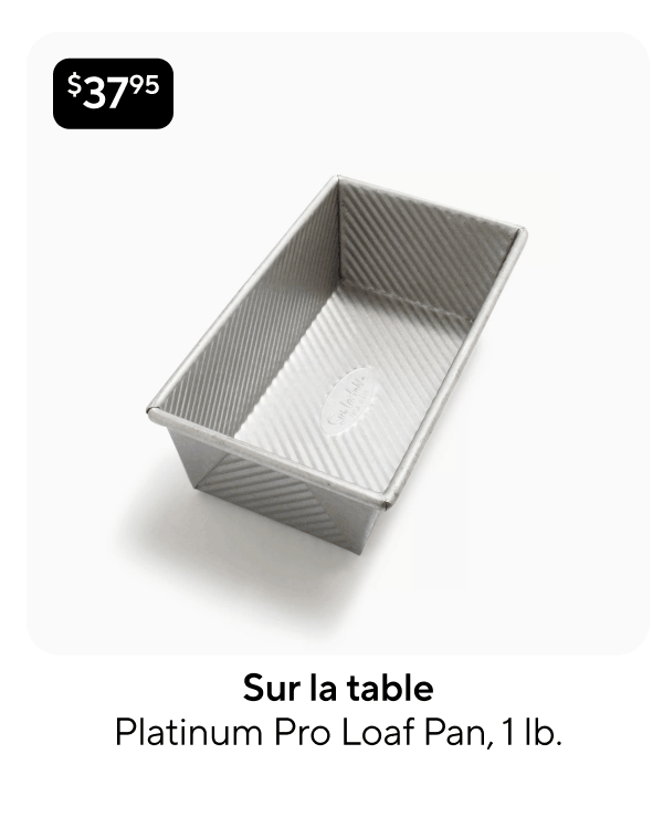 Sur la table Platinum Pro Loaf Pan, 1 lb.
