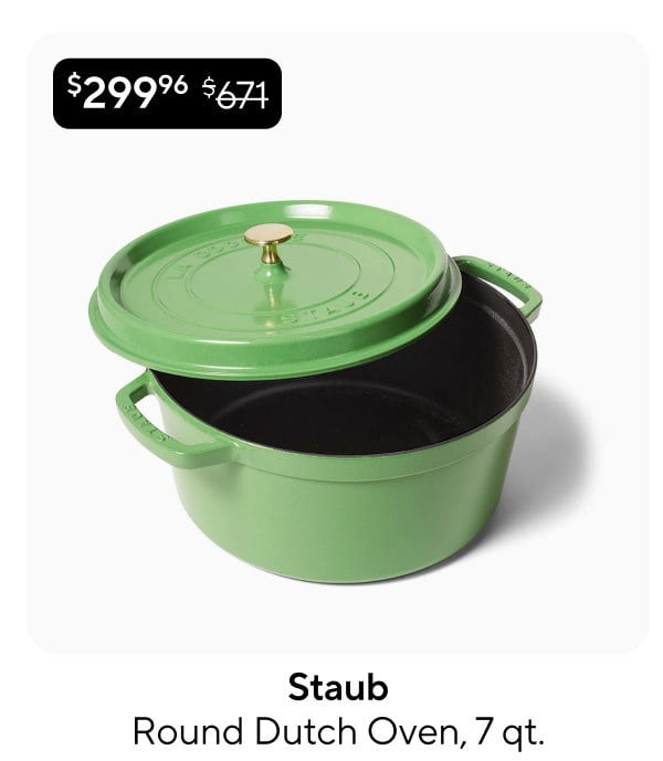 Staub Round Dutch Oven, 7 qt.