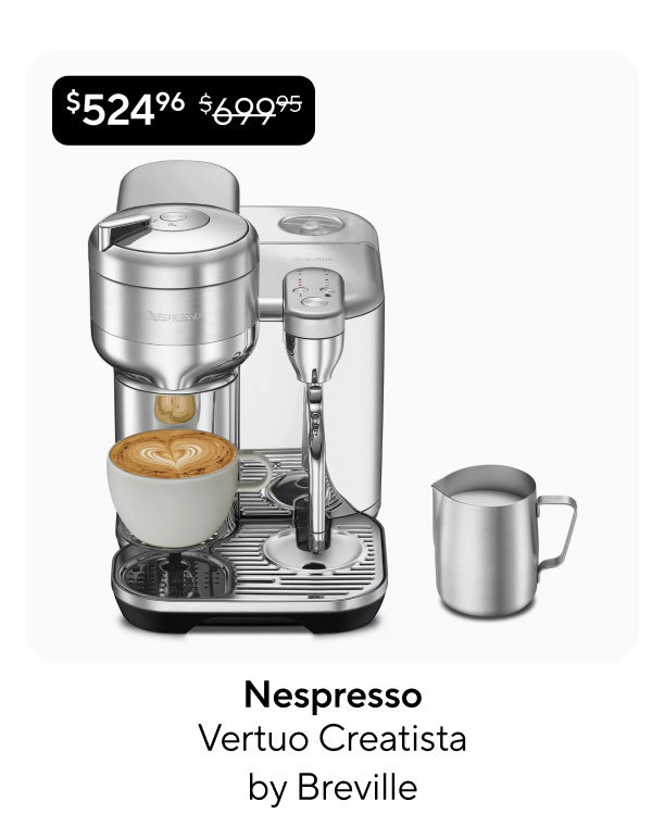 Nespresso Vertuo Creatista by Breville