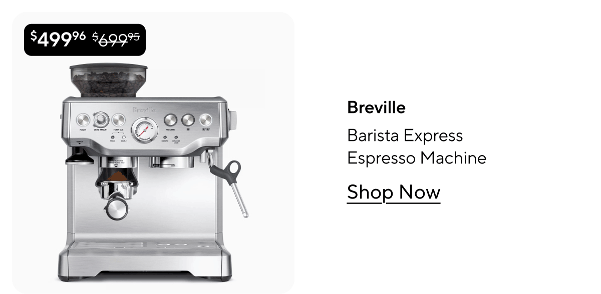 Breville Barista Express Espresso Machine