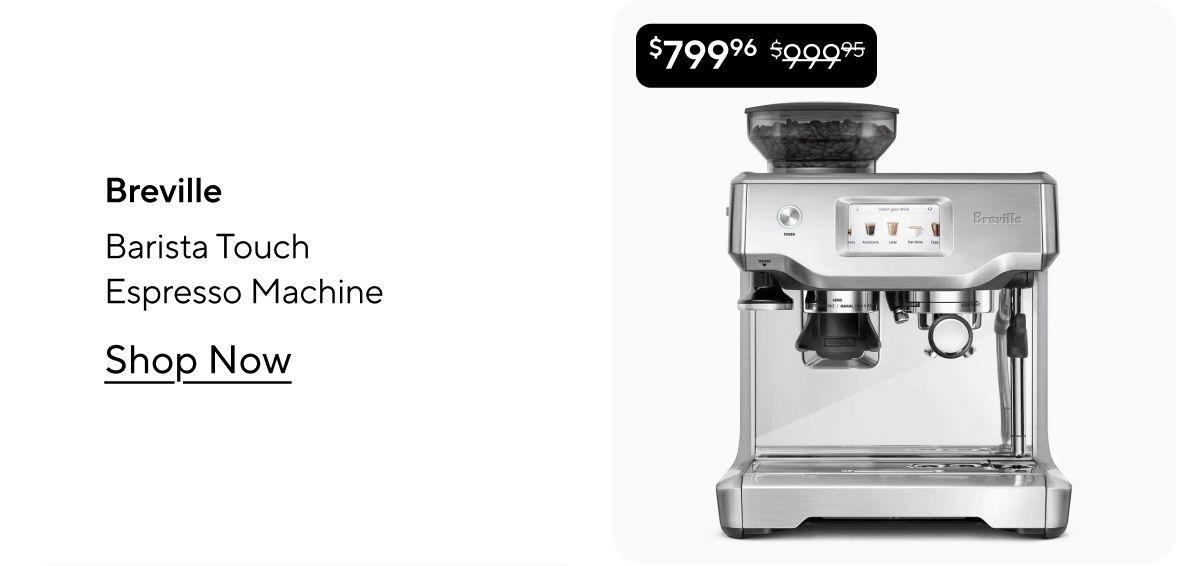 Breville Barista Touch Espresso Machine