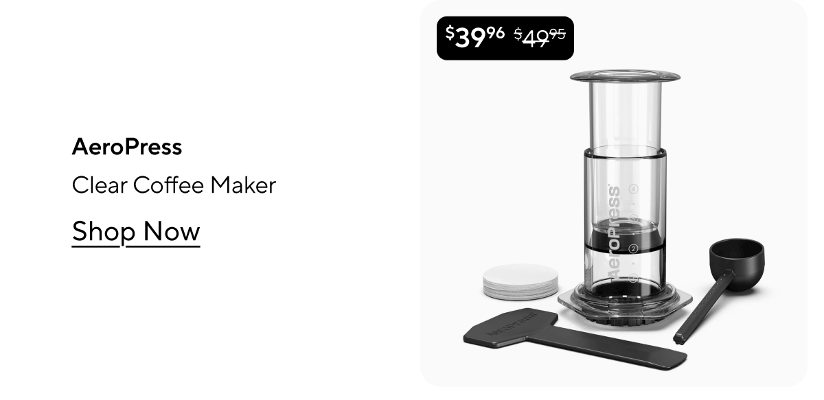 AeroPress Clear Coffee Maker