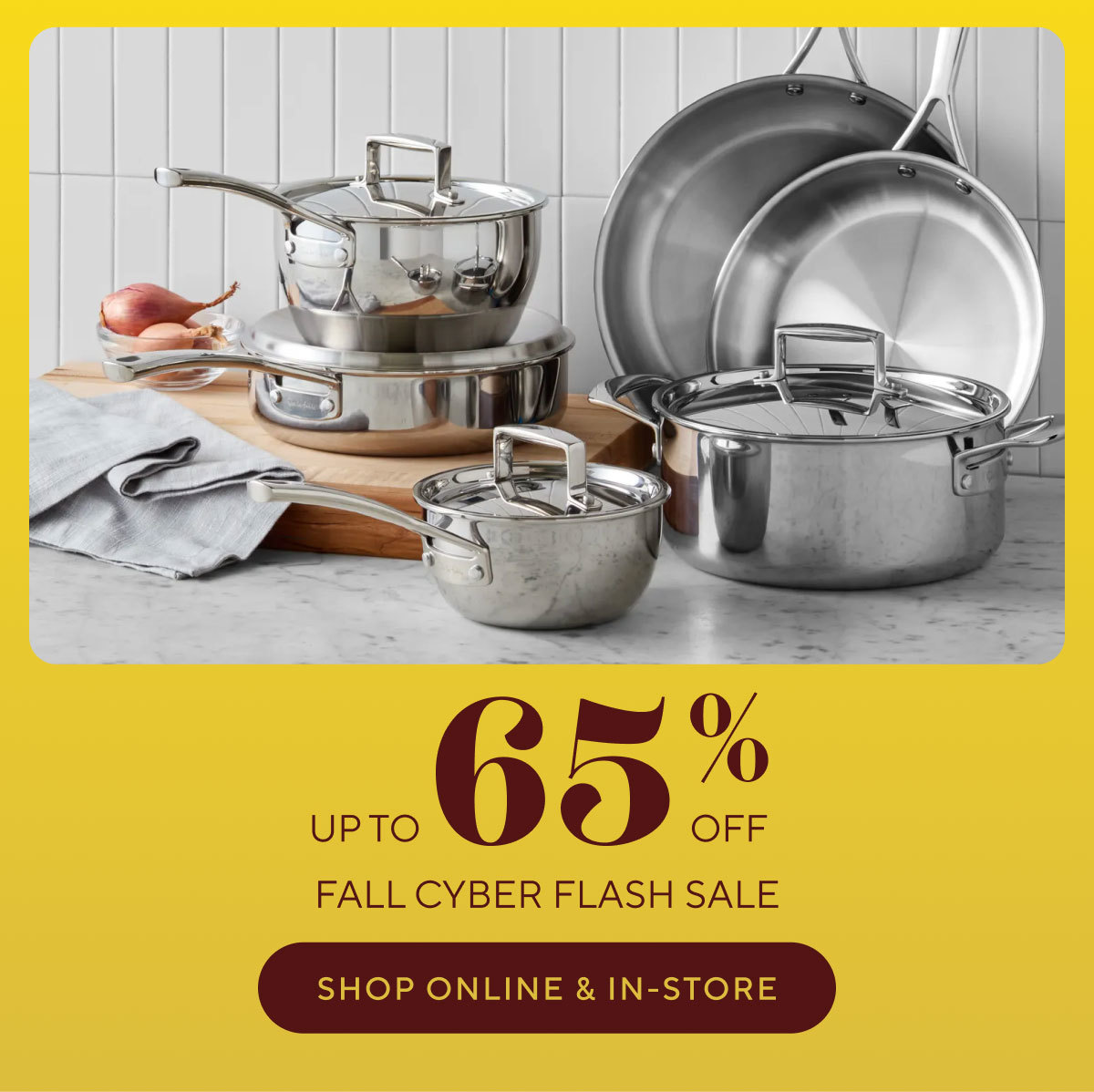 fall cyber flash sale