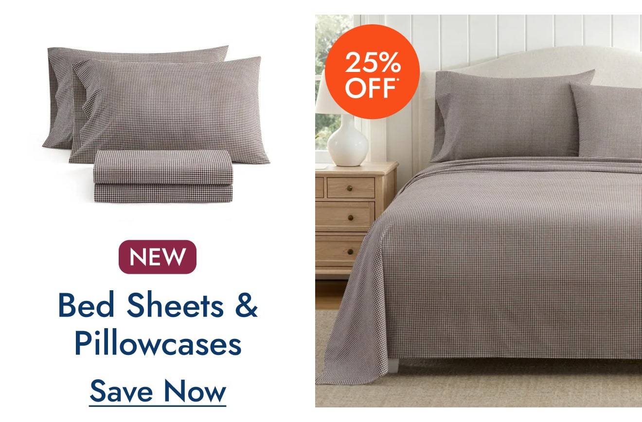 Bed Sheets & Pillowcases