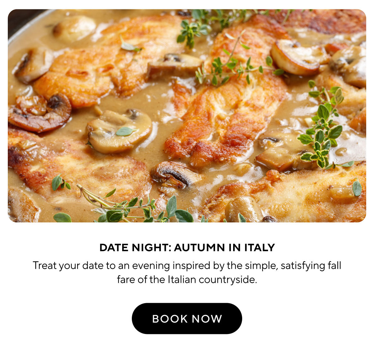 Date Night: Autumn in Italy