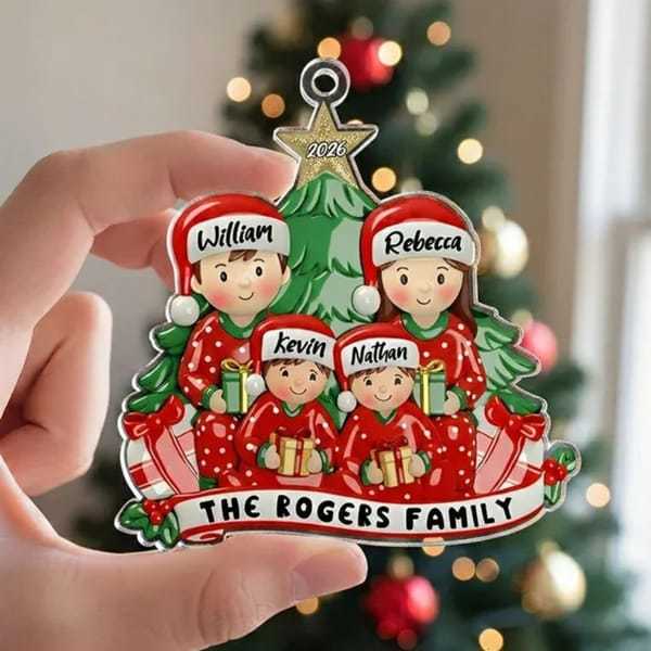 Family Personalized Ornament from $12