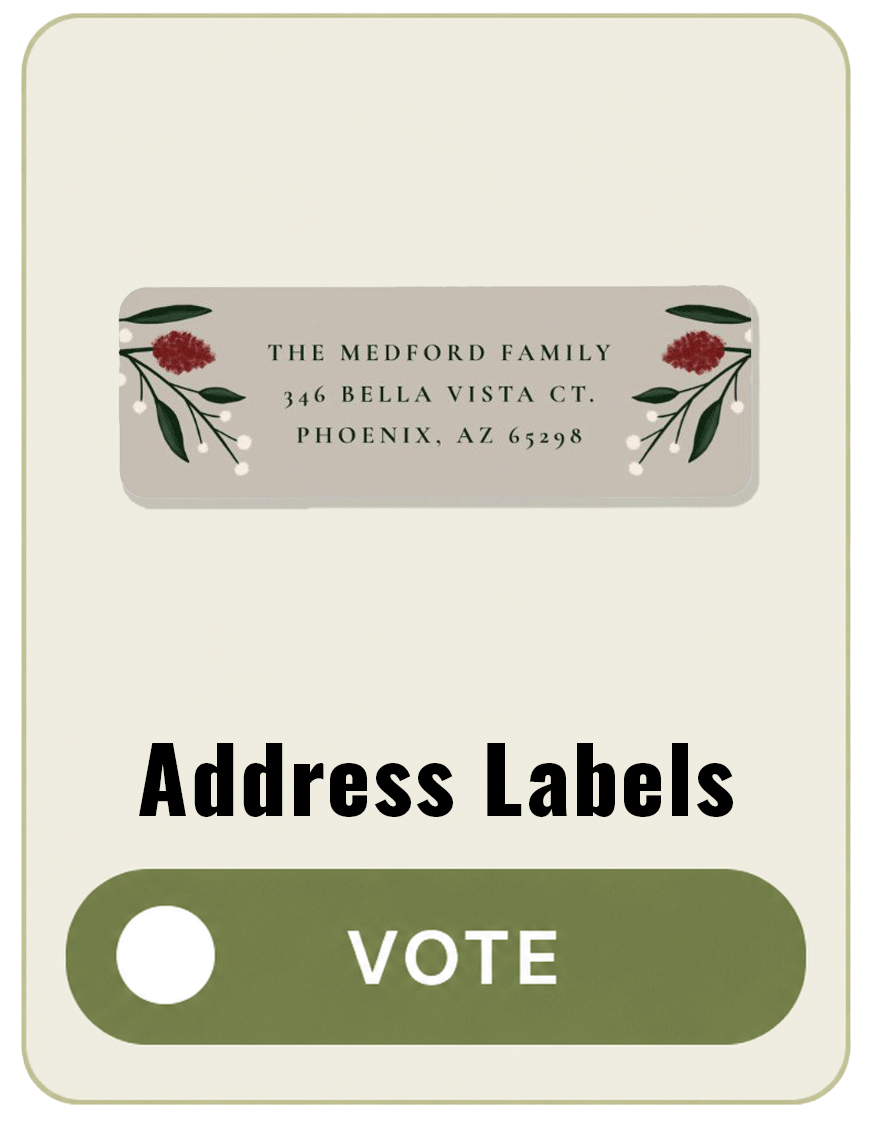 A return address label