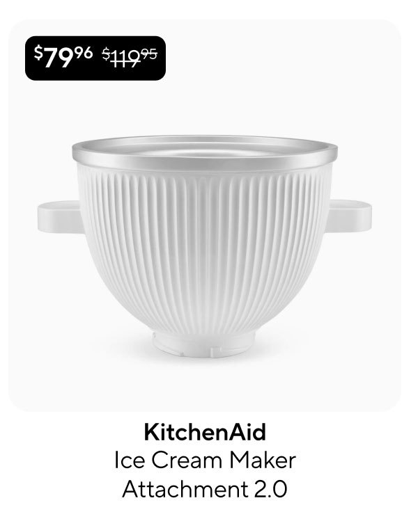 KitchenAid® Ice Cream Maker Attachment 2.0