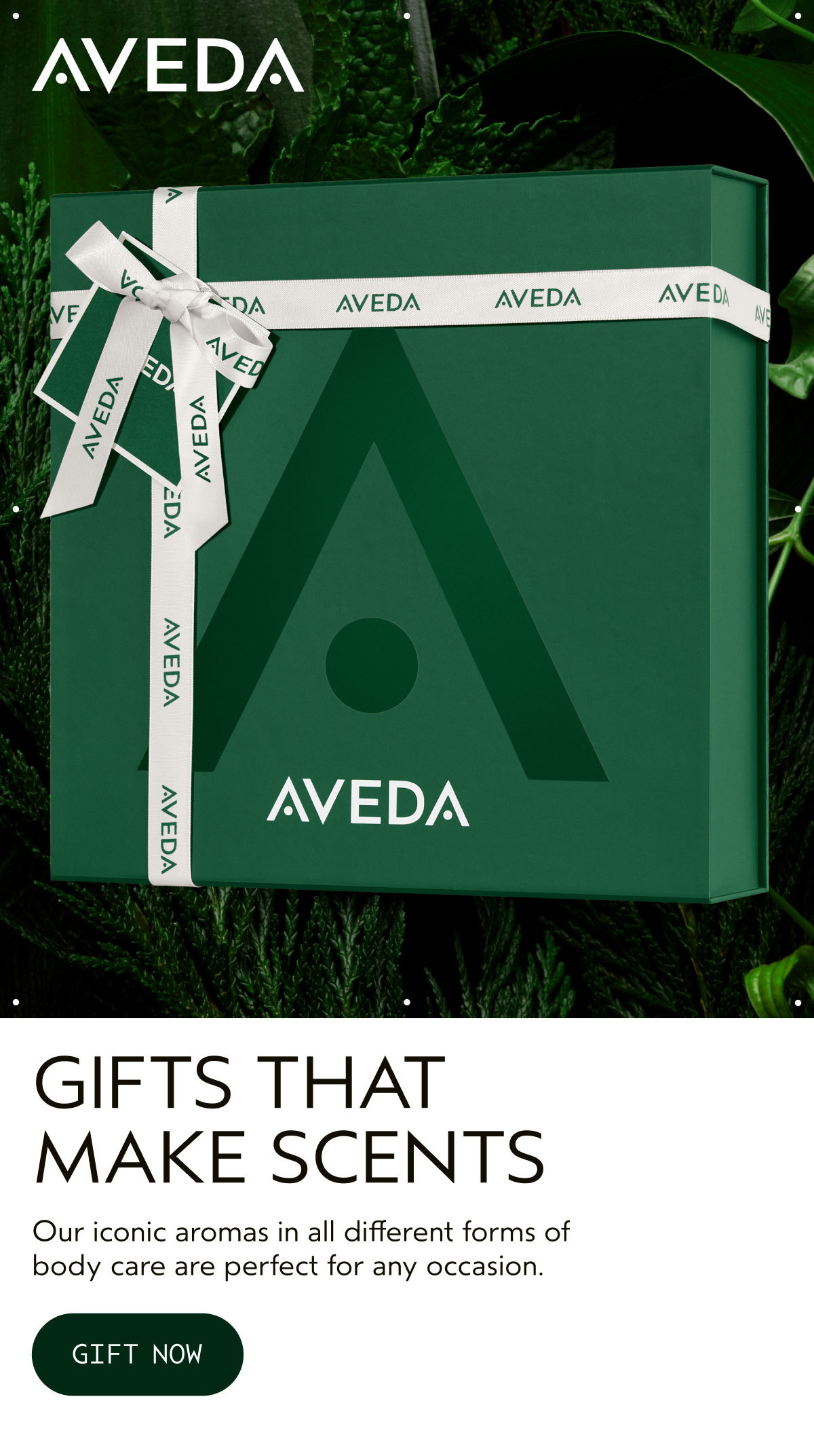 AVEDA | GIFTS THAT MAKE SCENTS | Our iconic aromas in all different forms of body care are perfect for any occasion. | GIFT NOW