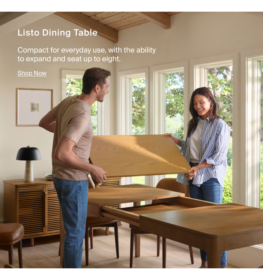 Dining Chairs. The easiest upgrade for a room that's about to see a lot of guests. Shop Now →