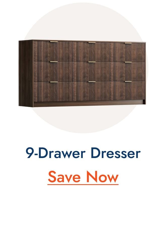 9-Drawer Dresser