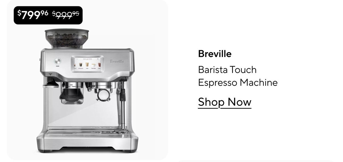 Breville Barista Touch Espresso Machine