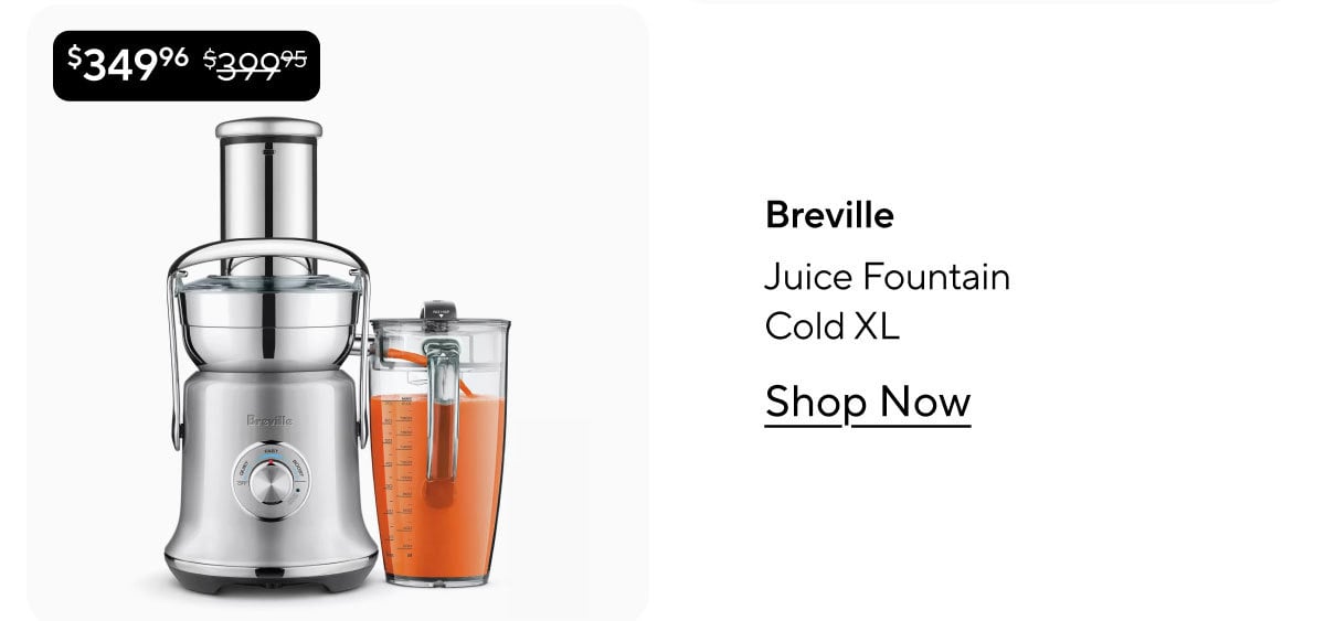  Breville Juice Fountain Cold XL, Stainless Steel