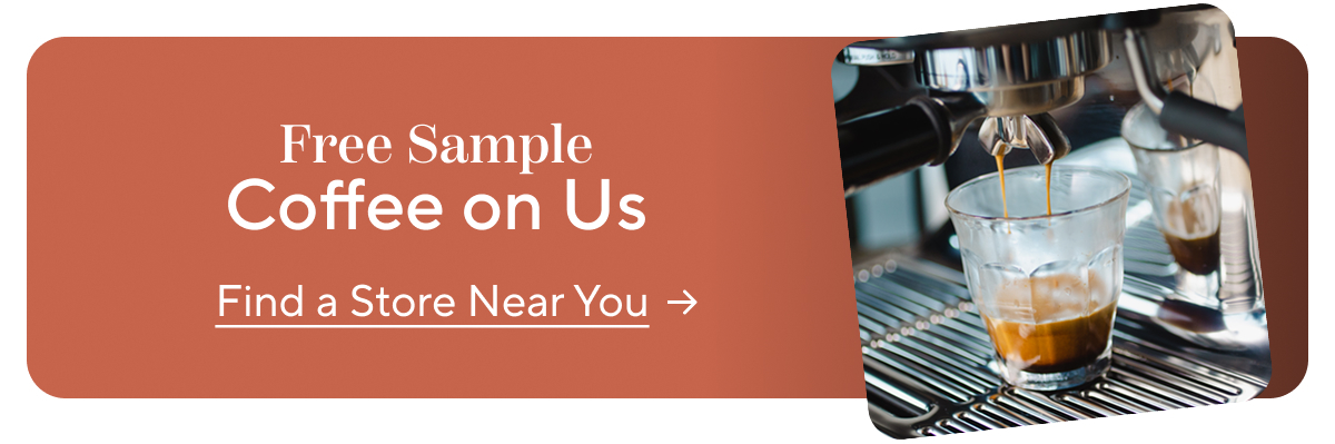 Free Sample Coffee on Us