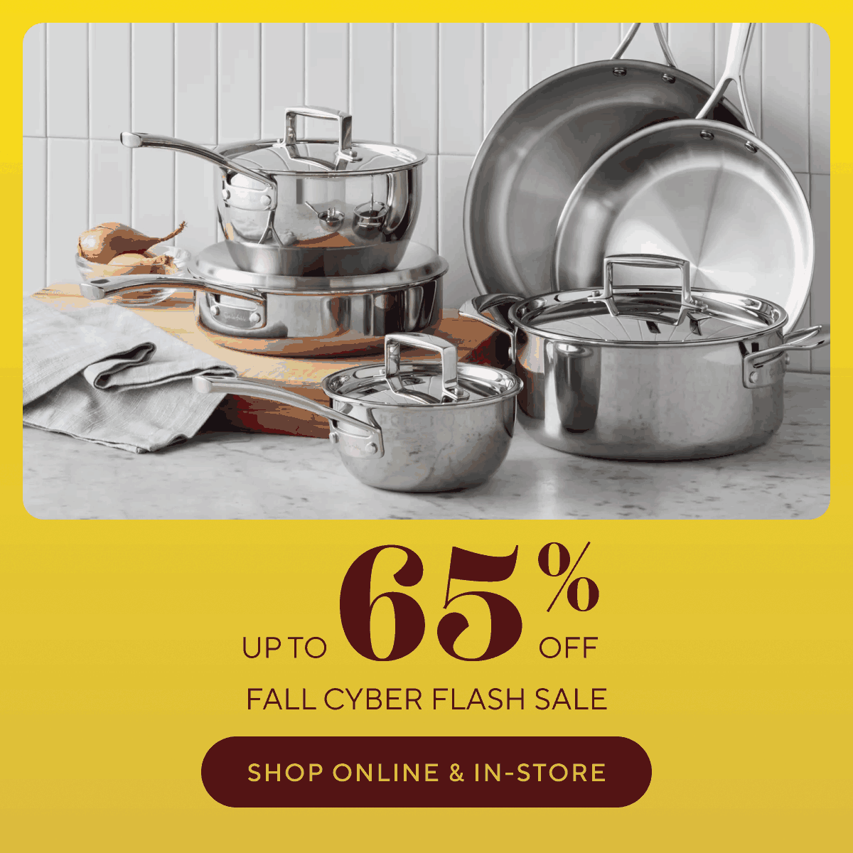 Fall Cyber Flash Sale