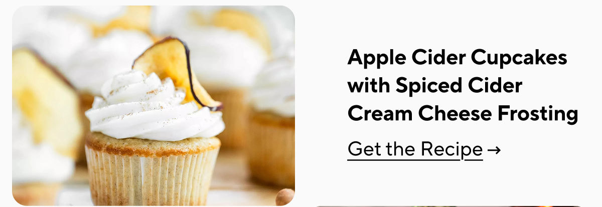 Apple Cider Cupcakes With Spiced Cider Cream Cheese Frosting