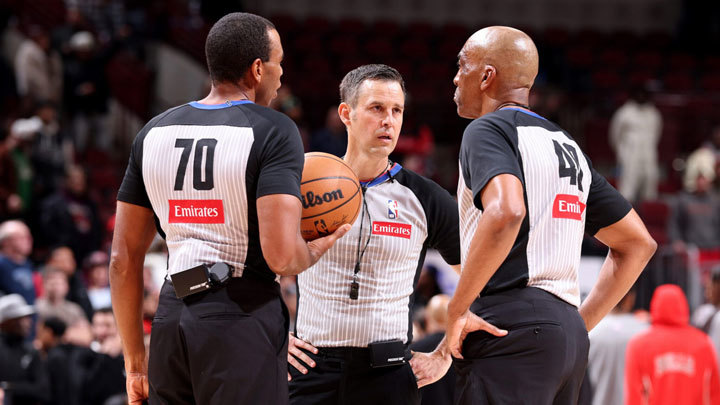 NBA referees
