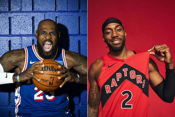 LeBron James, Kawhi Leonard