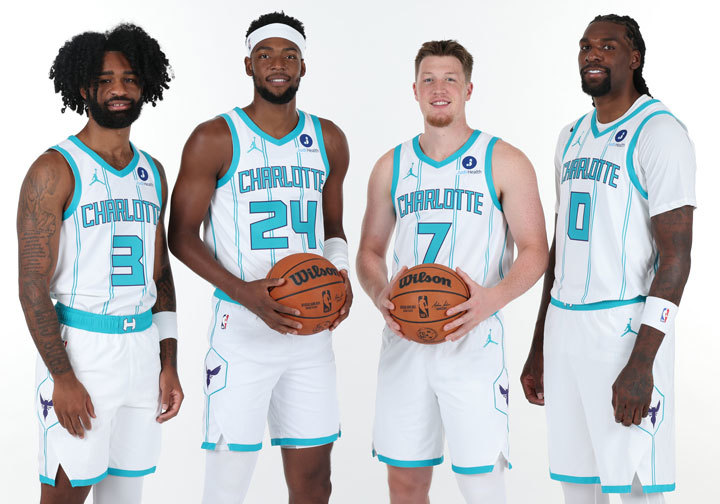 Coby White, Brandon Miller, Kon Knueppel, Naz Reid