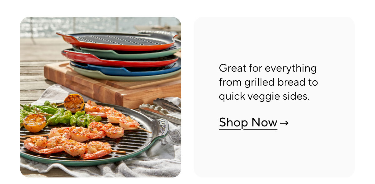 Le Creuset Round Bistro Grill (12.5